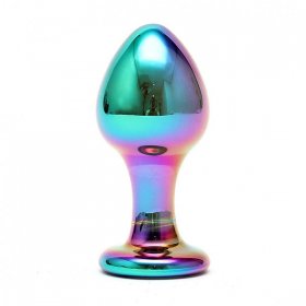 Sensual Multi Coloured Glass Melany Anal Dildo