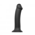 Strap On Me Silicone Dual Density Bendable Dildo Large Black