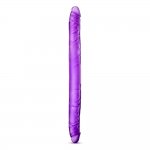 B Yours 16 Inch Purple Double Dildo